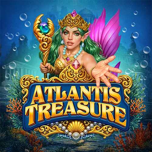 Atlantis Treasure submarine artwork with underwater city ruins